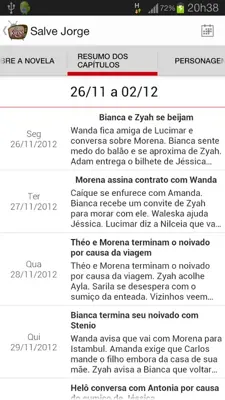 Novelas BR - Globo|SBT|Record android App screenshot 2